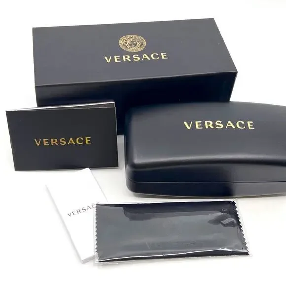 New, VERSACE Sunglasses MOD.2258 1002/6G Authentic